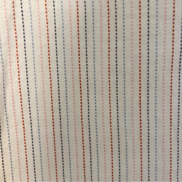 Madewell Courier shirt Small colorful embroidered stripe - Picture 3 of 5